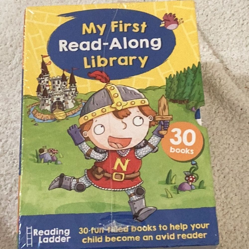 Reading Ladder My First Read-Along Library Collection 30 Books Box Set, NEW